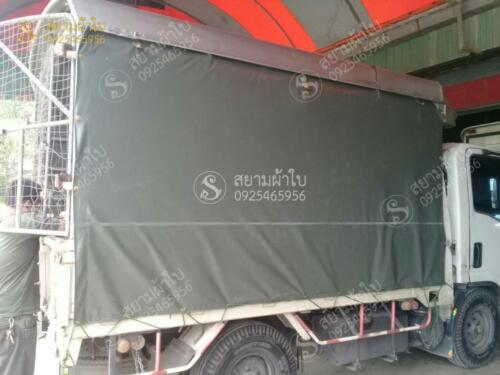 ผ้าใบรถกระบะคอกเตี้ย สยามผ้าใบ